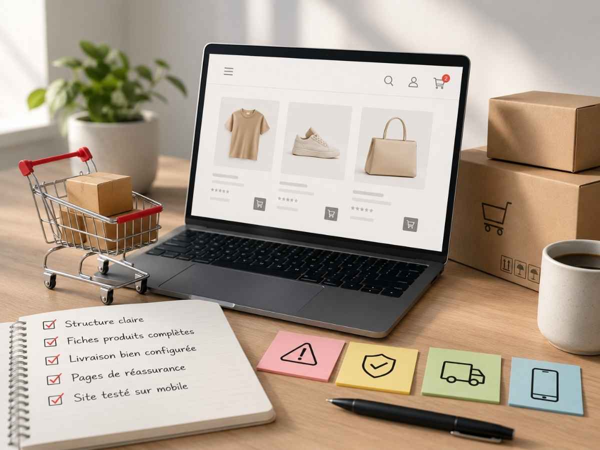 Erreurs à éviter au lancement d’une boutique en ligne